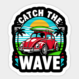 Catch the Wave - Surf Sticker